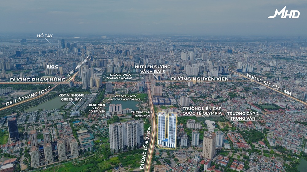 Yếu tố hút khách của chung cư MHD Trung Văn